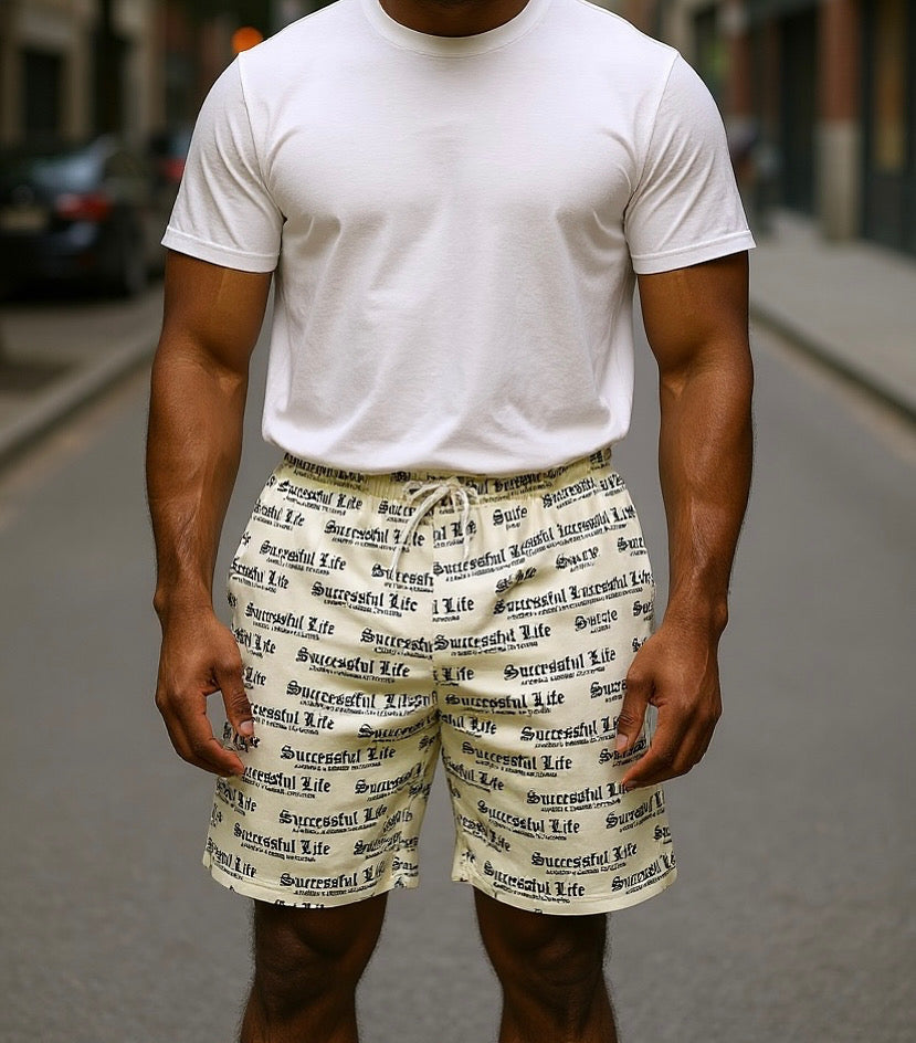 UNISEX SUCCESSFUL LIFE SHORTS SETS