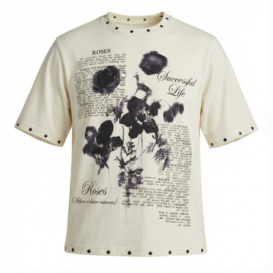 UNISEX SUCCESSFUL LIFE ROSE T-SHIRTS SETS